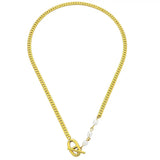 Yoign Necklace Gold - Ohrringe | L’amotion