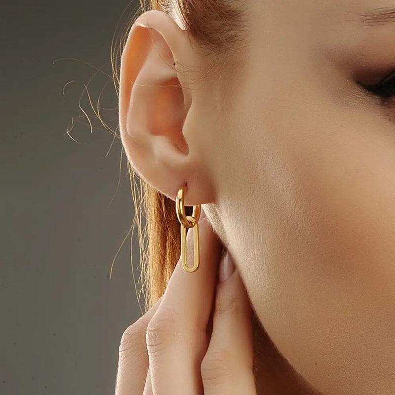 Yrmedd Earring Gold - Ohrringe | L’amotion